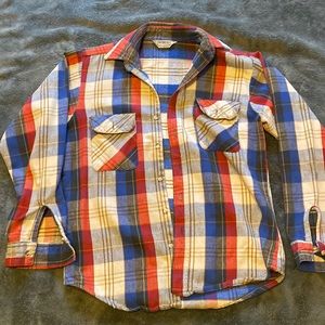 Vintage Five Brothers flannel